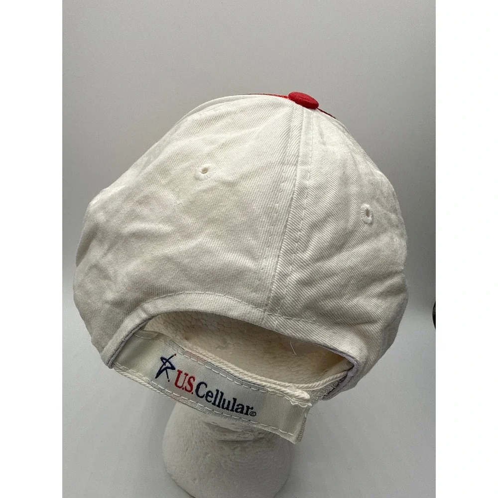 St Louis Cardinals MLB Baseball Cap Hat Red White Adjustable US Cellular Logo